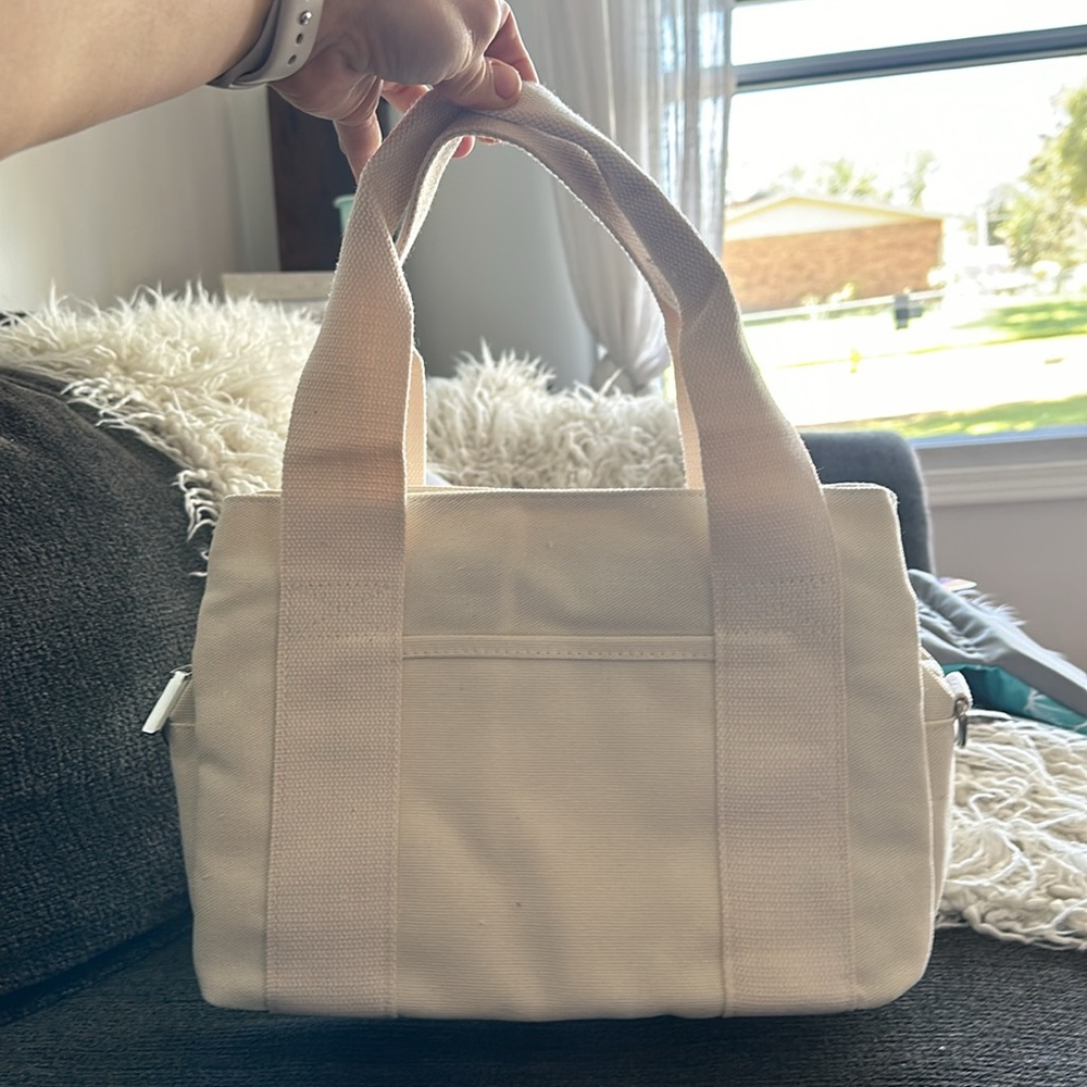 Canvas Hobo Bag for Women Handbag Multi-pocket Shoulder Crossbody Bag NWT - Picture 9 of 9